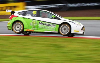 BTCC ford curb jump BTCC ford curb jump